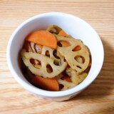 カレー風味☆れんこんと人参のきんぴら